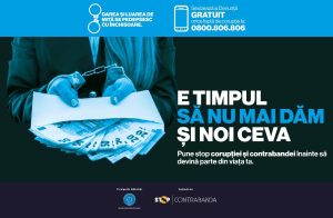 Read more about the article Direcția Generală Anticorupție lansează campania națională „E TIMPUL SĂ NU MAI DĂM ȘI NOI CEVA”