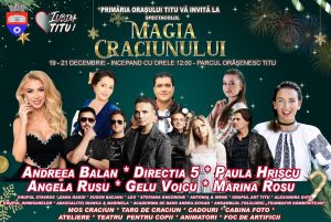 Read more about the article Magia Crăciunului se va face simțită la Titu, în perioada 19-21 decembrie