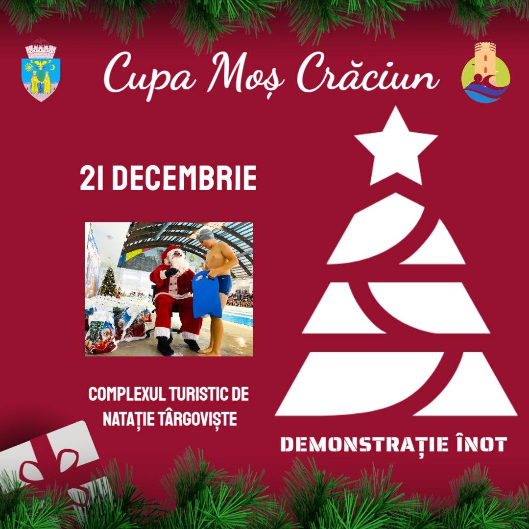 You are currently viewing Peste 700 de copii și-au anunțat prezența la Cupa lui Moș Crăciun, organizată și anul acesta la Complexul de Natație din Târgoviște