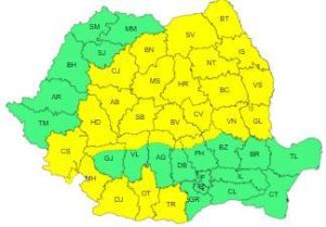 Read more about the article Cod Galben de vreme rea, în zona montană a județului Dâmbovița!
