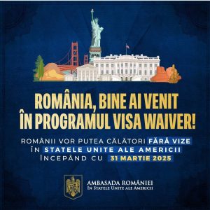 Read more about the article Călătorii fără vize în SUA de pe 31 martie