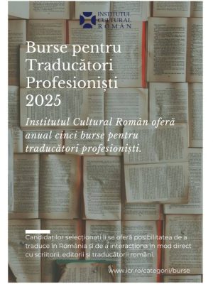 Read more about the article ICR, APEL LA CANDIDATURI PENTRU BURSELE ACORDATE TRADUCĂTORILOR PROFESIONIȘTI