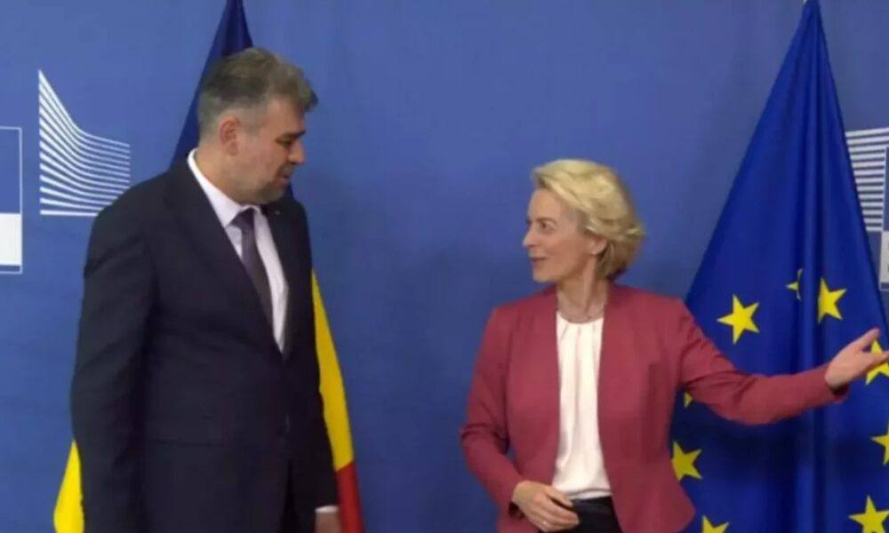 You are currently viewing Marcel Ciolacu a anunțat, pe platforma X, ce a discutat la Bruxelles cu Ursula von der Leyen