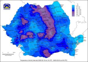 Read more about the article Nopți geroase, în județul Dâmbovița, cu minime care coboară chiar și sub -10 grade Celsius