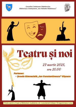 Read more about the article „Teatru și noi” – Activitate educațională la Filiala pentru copii a Bibliotecii Județene Dâmbovița
