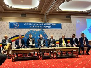 Read more about the article Președintele CJD, prezent la Adunarea Generală a Uniunii Naţionale a Consiliilor Judeţene din România