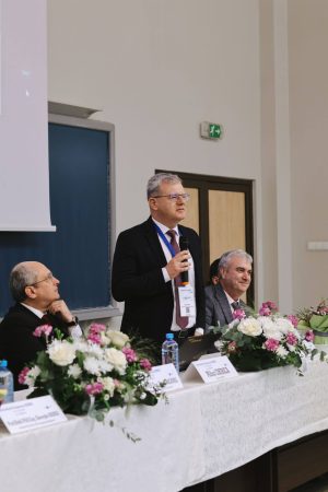 Read more about the article Ionuț Săvoiu, prezent la Simpozionul Internațional GEOMAT – 2025