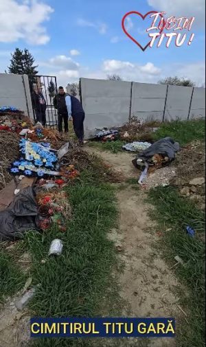 Read more about the article Curățenie de primăvară și în cimitirele din Titu