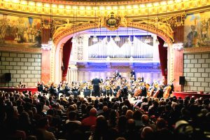 Read more about the article Muzicieni din București și Chișinău au interpretat mai multe compoziții clasice în cadrul Concertului Regal la Ateneul Român