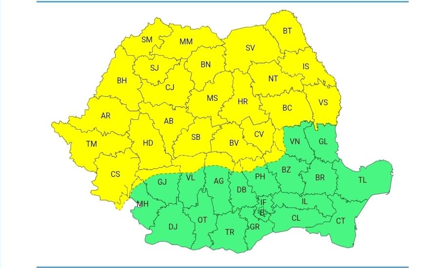 You are currently viewing METEO: Instabilitate atmosferică accentuată în zona montană a județului Dâmbovița
