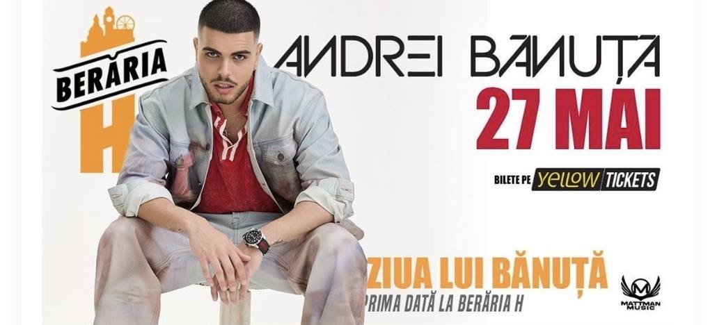 You are currently viewing Andrei Bănuță dă petrecere de ziua lui la Berăria H, cu invitați speciali și muzică live