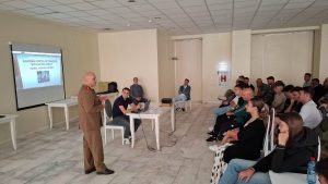 Read more about the article Personalul biroului informare-recrutare Dâmbovița a promovat cariera militară, la sediul Asociației Județene de Fotbal