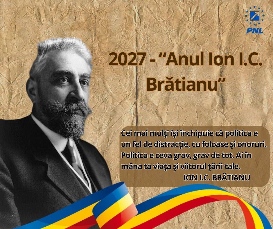 You are currently viewing Aurelian Cotinescu: Am votat și a fost adoptat astăzi, în Camera Deputaților, proiectul iniţiat de parlamentarii PNL privind instituirea anului 2027 drept Anul „Ion I.C. Brătianu”