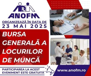 Read more about the article Dâmbovițenii aflați în căutarea unui job sunt așteptați vineri, 23 mai, la Bursa Generală a Locurilor de Muncă