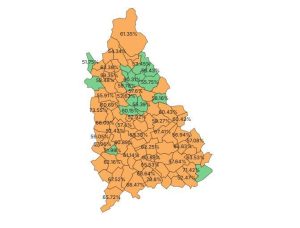 Read more about the article Dâmbovița a fost majoritar portocalie, ieri. Nicușor Dan a câștigat, însă în cele două municipii și în alte două orașe din județ