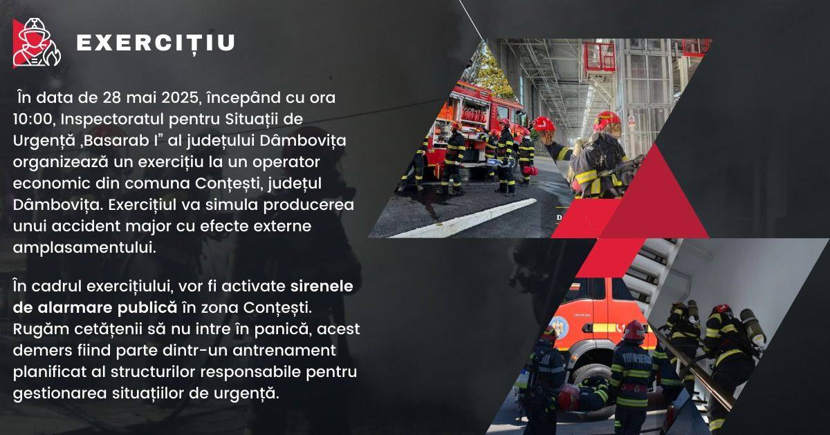 You are currently viewing Exercițiu ISU, la Conțești, pe 28 mai