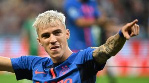 Read more about the article Dâmbovițeanul Octavian Popescu, „dublă” pentru FCSB, în duelul cu Dinamo București, ce a contat pentru etapa a 7-a a play-off-ului