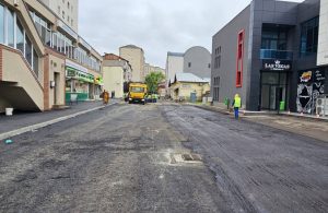 Read more about the article Strada Udriște Năsturel din Târgoviște face obiectul unor ample lucrări de modernizare