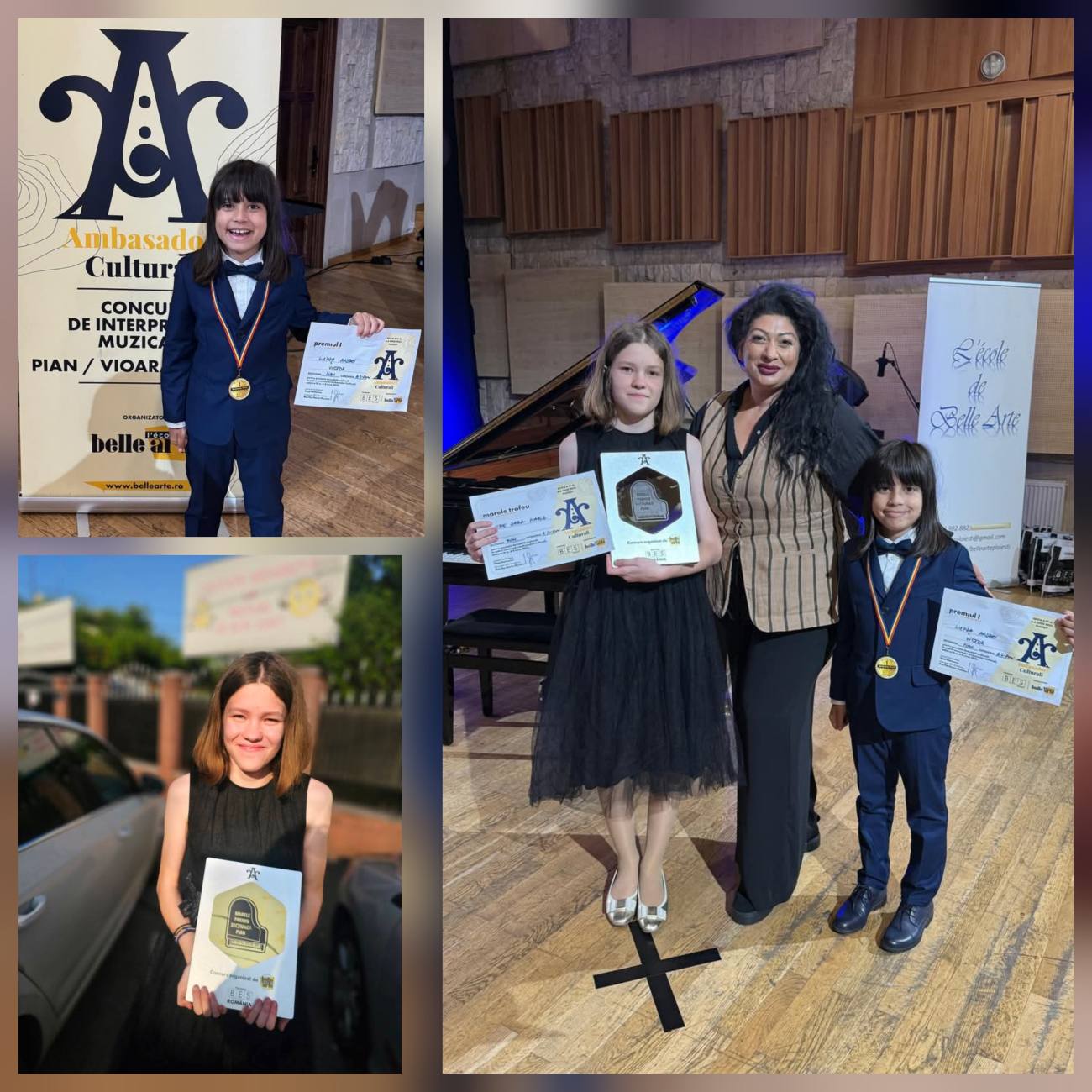 You are currently viewing Elevi ai Școlii de Arte din Târgoviște, premiați la Concursul Național „Ambasadori Culturali”- Ploiești