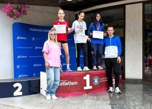 Read more about the article O atletă de la CS Târgoviște, dublă vicecampioană a României la copii U13