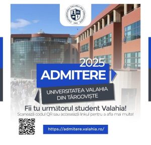 Read more about the article UNIVERSITATEA „VALAHIA” DIN TÂRGOVIȘTE DĂ STARTUL ADMITERII PENTRU ANUL UNIVERSITAR 2025-2026