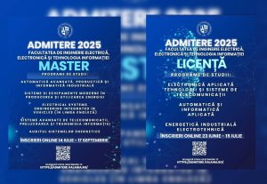 Read more about the article FACULTATEA DE INGINERIE ELECTRICĂ, ELECTRONICĂ ȘI TEHNOLOGIA INFORMAȚIEI DIN CADRUL UNIVERSITĂȚII „VALAHIA” DIN TÂRGOVIȘTE DĂ STARTUL ADMITERII PENTRU ANUL UNIVERSITAR 2025-2026