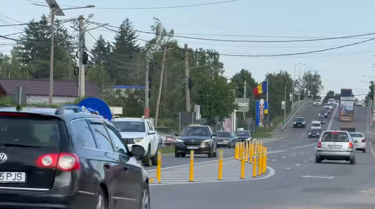 You are currently viewing Intersecția de la ieșirea din Municipiul Târgoviște și intrarea în Aninoasa este acum mai sigură