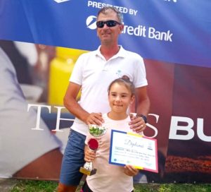 Read more about the article Tenismena Teodora Bucura, de la CS Târgoviște, vicecampioană a României în proba de dublu a Campionatului Național Individual U10