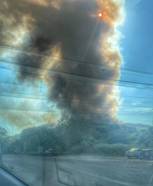 Read more about the article Incendiu la groapa de gunoi din Aninoasa. A fost emis mesaj RO-Alert