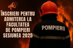 Read more about the article ISU Dâmbovița anunță înscrieri pentru admiterea la Facultatea de Pompieri