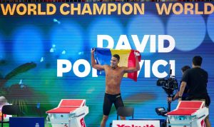 Read more about the article Aur pentru David Popovici în Singapore! Înotătorul român a devenit campion mondial în proba de 200 m liber