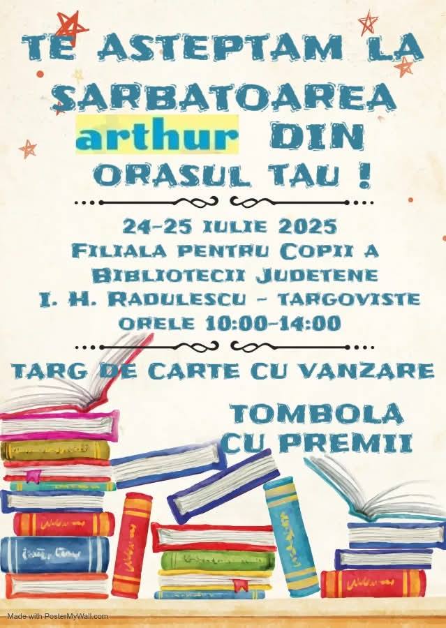 You are currently viewing Târg de carte cu vânzare la Biblioteca Județeană Dâmbovița – Filiala pentru copii!