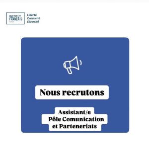 Read more about the article Institutul Francez din România recrutează asistent în comunicare și parteneriate