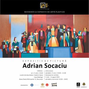 Read more about the article Galeria Madrigal vernisează expoziția pictorului Adrian Socaciu