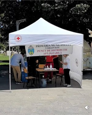 Read more about the article Puncte de prim ajutor, în Târgoviște, în sprijinul cetățenilor afectați de temperaturile caniculare