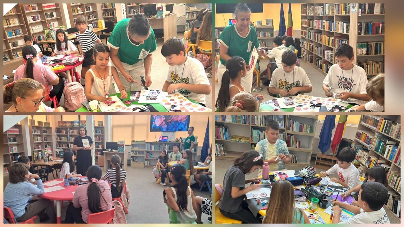 You are currently viewing „Povești în mișcare – Școala de vară Stop Motion”- Activități educaționale la Filiala pentru copii a Bibliotecii Județene Dâmbovița!