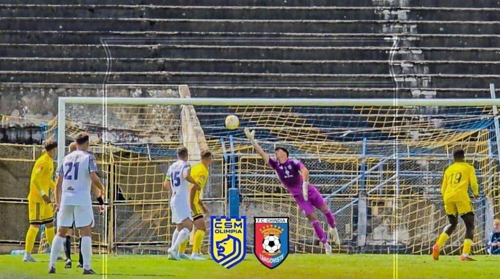 You are currently viewing Chindia Târgoviște, la a doua victorie consecutivă în campionat: 4-2 cu Olimpia Satu Mare, în deplasare