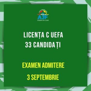 Read more about the article Interes ridicat pentru cursul de Licență C UEFA organizat de AJF Dâmbovița. 33 de candidați concurează pentru 25 de locuri