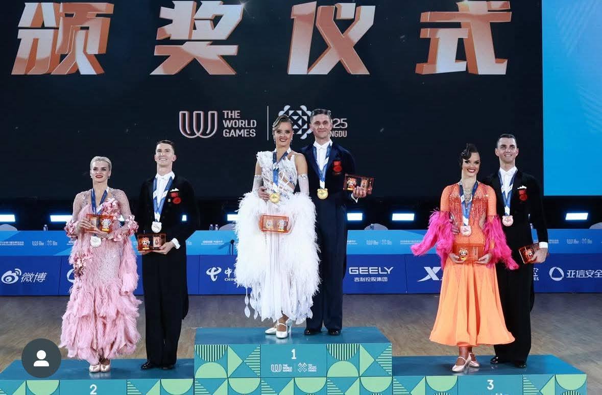 You are currently viewing Argint istoric pentru dansul sportiv românesc la World Games