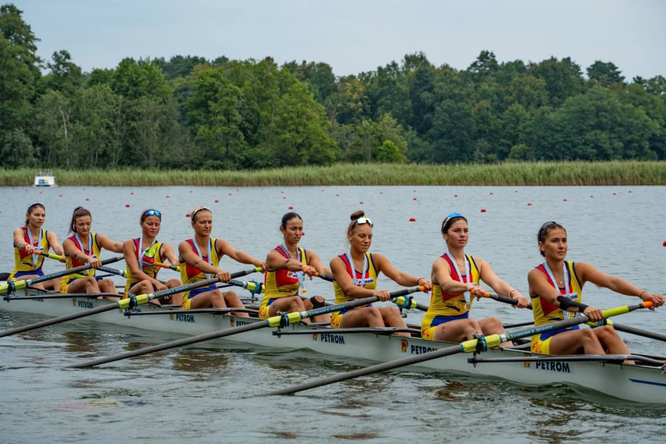 You are currently viewing Sportivii români au obținut medalii de aur și bronz la Campionatele Mondiale U19 de canotaj din Lituania