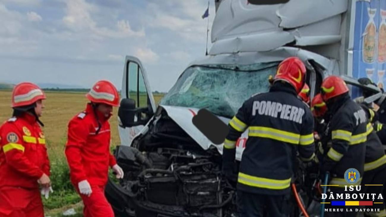 You are currently viewing Accident mortal pe DN 72, la ieșirea din comuna I. L. Caragiale!