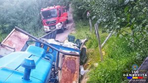 Read more about the article Tragedie în localitatea Malu cu Flori! Un bărbat a murit după ce s-a răsturnat cu un tractor!