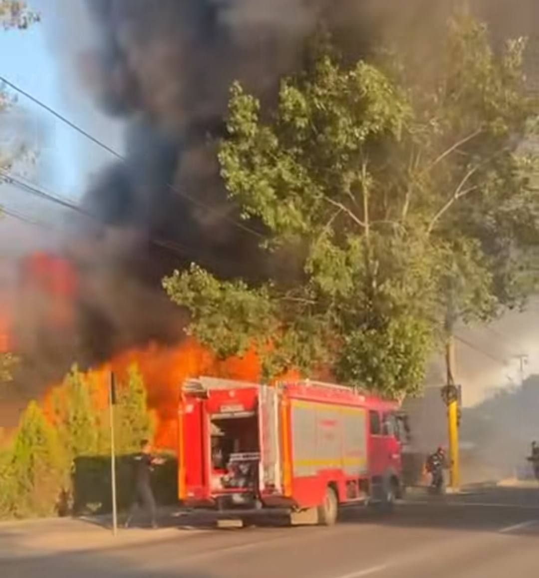 You are currently viewing Incendiu violent la fostul club Bellagio din stațiunea Mamaia