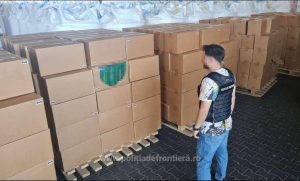 Read more about the article Peste 15 milioane de ţigarete, în valoare de aproximativ 4 milioane de euro, descoperite într-un container de către poliţiştii de frontieră