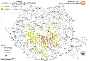 Read more about the article Avertizare hidrologică pe unele sectoare ale râurilor Dâmbovița, Ialomița, Argeș și Cricov!