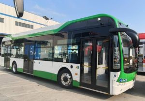 Read more about the article Modernizarea transportului local continuă la Târgoviște. Primele imagini cu noile autobuze electrice