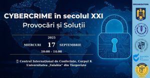 Read more about the article CCIA Dâmbovița organizează, pe 17 septembrie, evenimentul „Cybercrime în secolul XXI – Provocări și soluții”