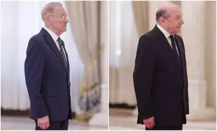 You are currently viewing Foștii președinți Traian Băsescu și Emil Constantinescu au adus omagiu lui Ion Iliescu