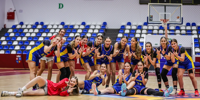 You are currently viewing Naționala de baschet feminin U16 a României continuă în elita baschetului european și încheie FIBA U16 EUROBASKET pe locul 9