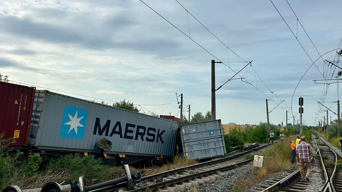 You are currently viewing Circulația feroviară oprită între Constanța și Mangalia din cauza deraierii unui tren